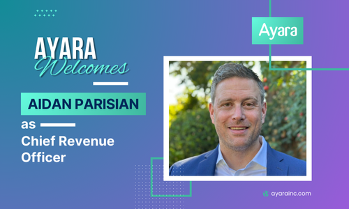 Ayara Welcomes Aidan as Chief Revenue Officer