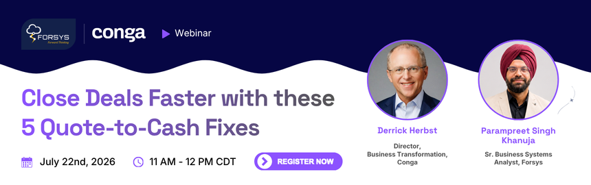 Conga Webinar — Improve Quote-to-Cash Lifecycle