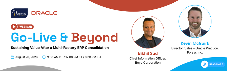 Oracle Beyond Go-Live Webinar